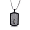 Trend pendant stainless steel, fashionable necklace, simple and elegant design