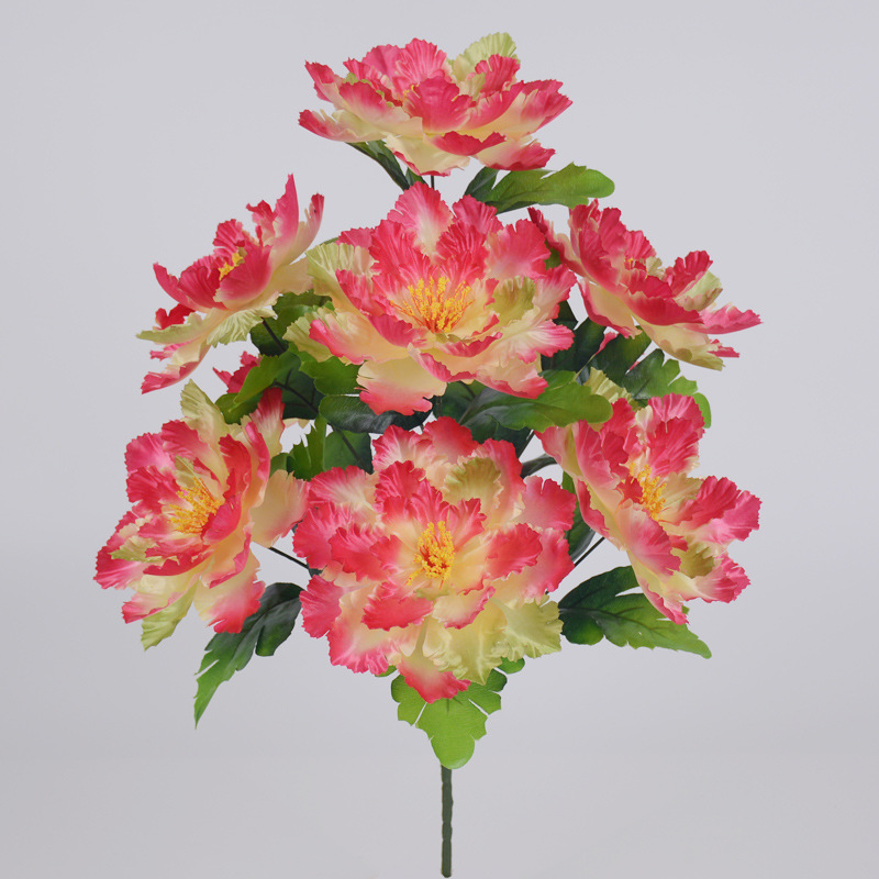 simulation Bouquet 9 Cabbage flowers make offerings to Buddha Sacrifice Large flowers Artificial flower Silk flower Artificial Flowers Decoration goods in stock wholesale