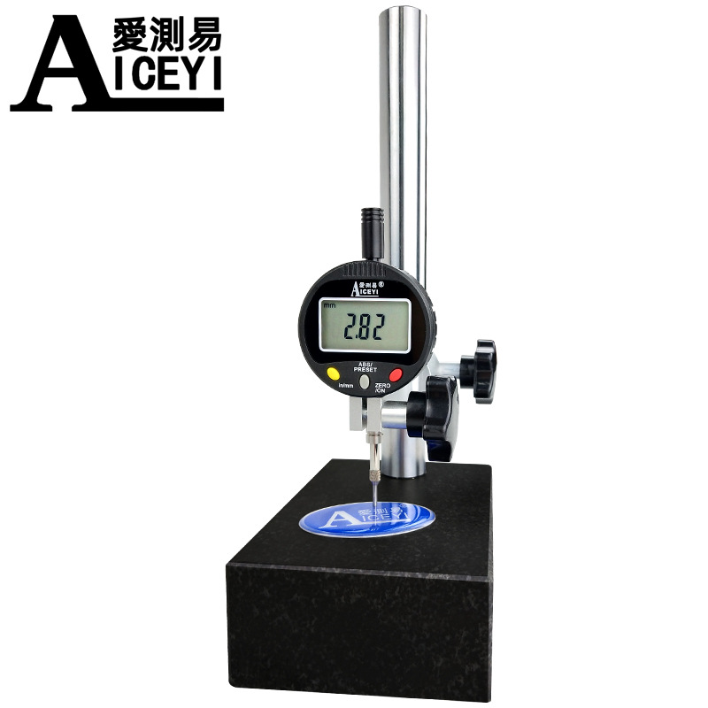 数显高度规 大行程千分/百分表深度计 配大理石平台底座ACE-G3121|ms