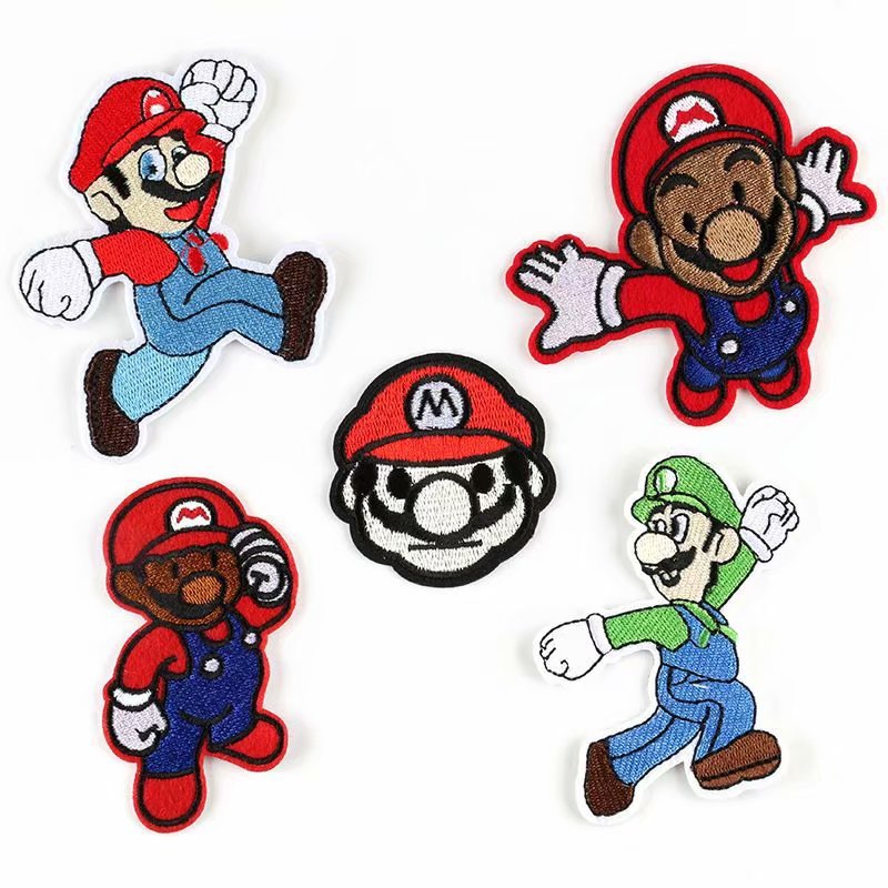 电脑绣花卡通动漫徽章服装辅料刺绣布贴衣服包包装饰贴花