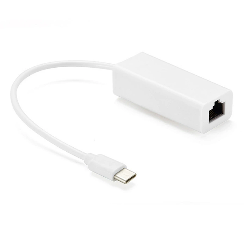 Беспроводной Type-C 100М проводная сетевая карта TYPE-C на RJ45 сетевой кабель внешний сетевой порт 8152 преобразователь