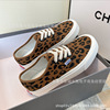 Putian direct sales Authentic Leopard High-end Extension Vulcanization canvas shoe men and women Low skate shoes One piece On behalf of