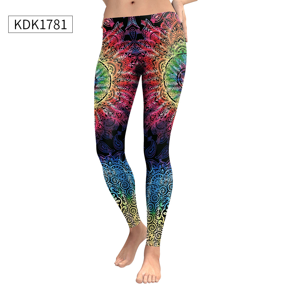 Stylish Leggings on Model