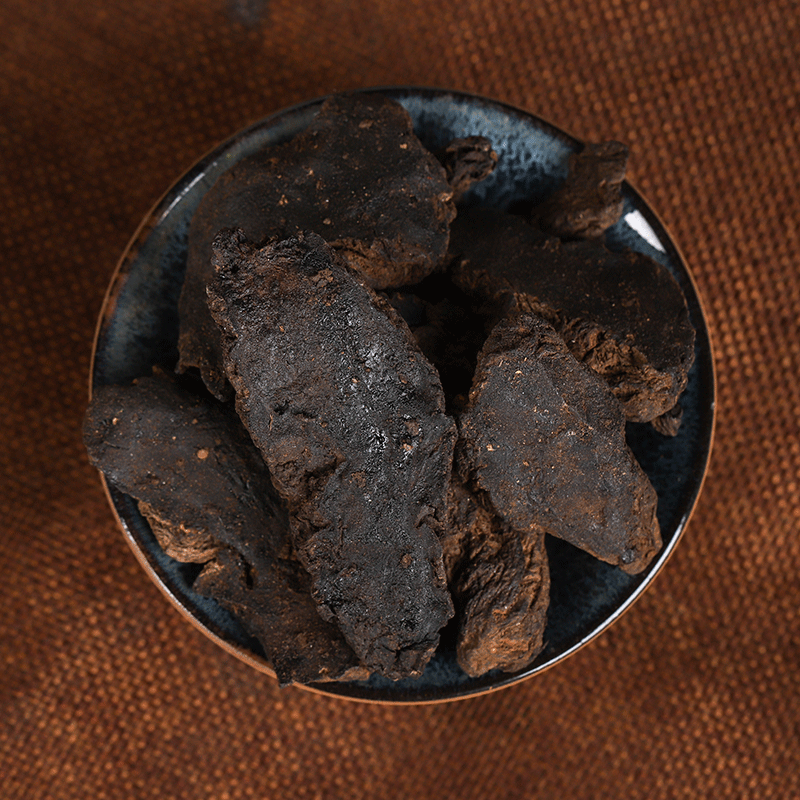 Sheng Di Slices (Rehmannia glutinosa) — Sun-Dried Huai Rehmannia Root from Henan key features