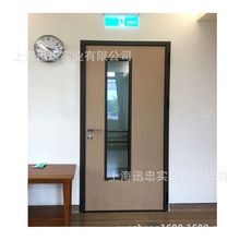 上海生产双开隔音防火门烤漆木质隔声门成品卧室房间生态静音门