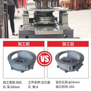 加工法兰盘多孔钻床 ZK5232数控立式多轴钻床 高效节能操作简单