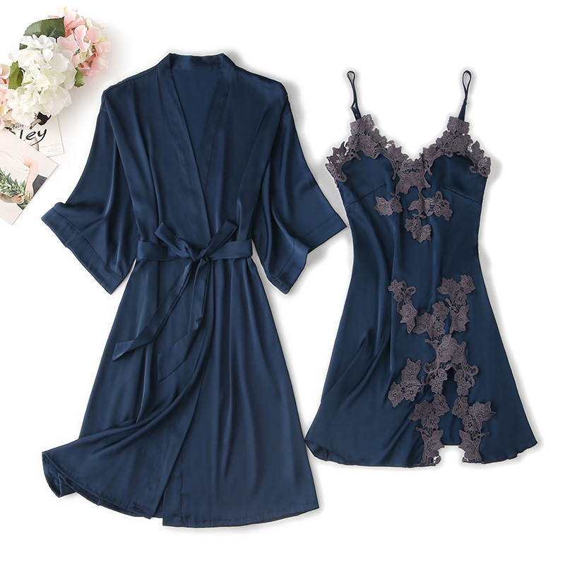 Satin Cami Nightgown Set