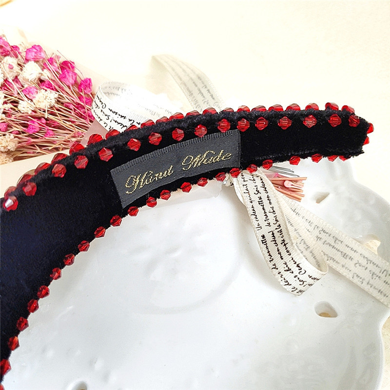 New Exaggerated Hairband Fashion Handmade Crystal Color Drill Headband Wholesale Nihaojewelry display picture 5