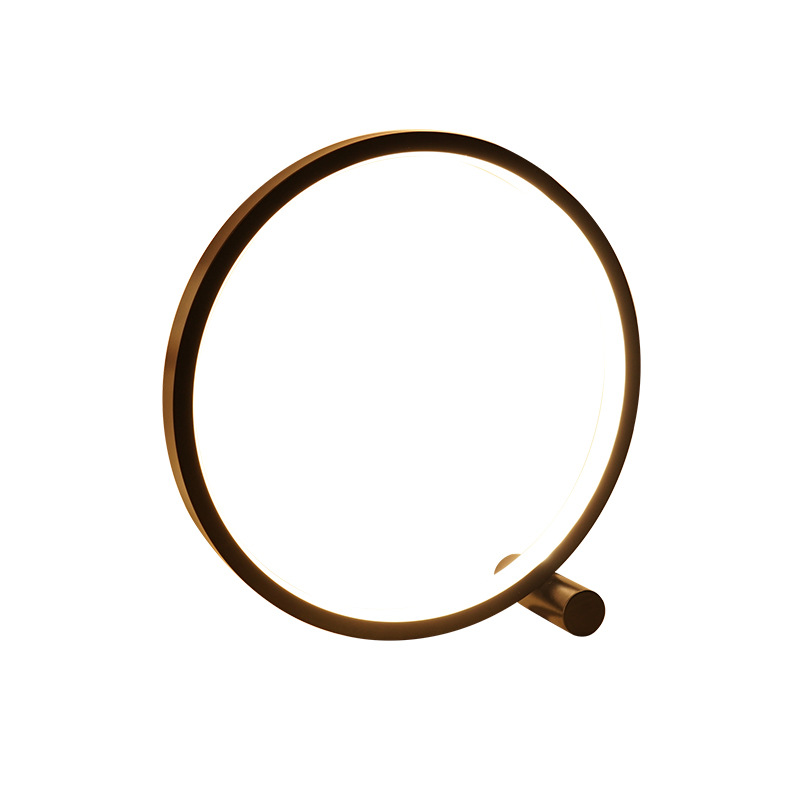 Lectura y escritura simple creativa nueva transfronteriza dormitorio USB luz de la noche puesto de suministro de protección para los ojos lámpara de mesa Lámpara de lectura de cabecera