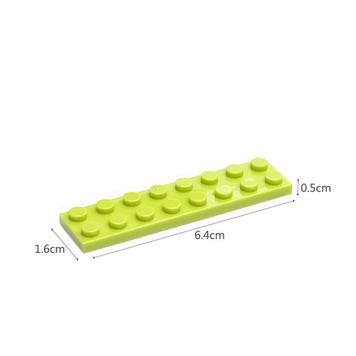 Compatible with LEGO 3034 small particle building blocks basic parts assembly accessories bulk parts weighing short bricks thin bricks 2*8