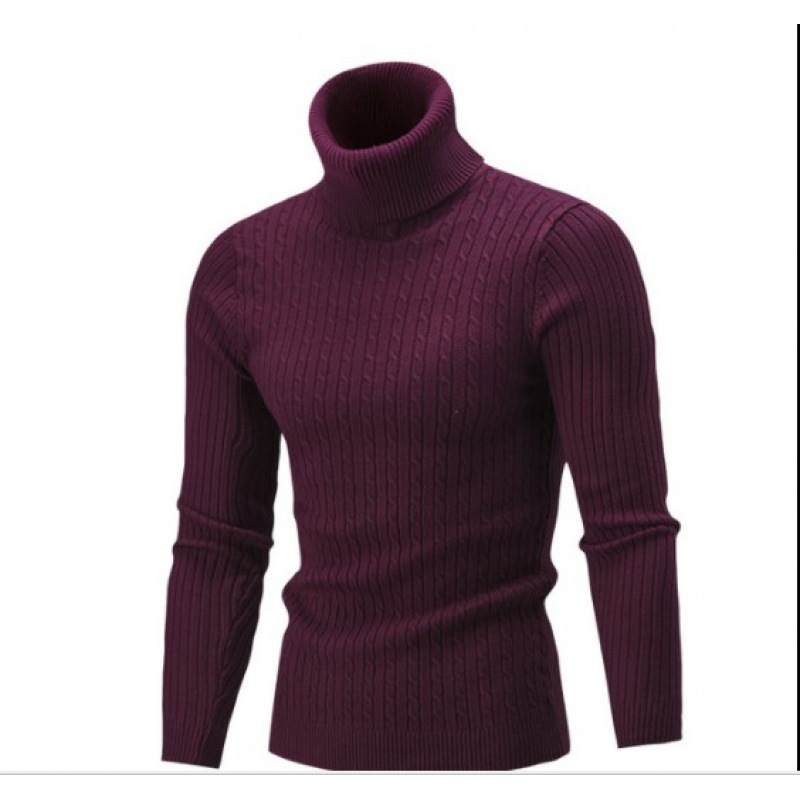 sweater men winter knitted sweater sweat...