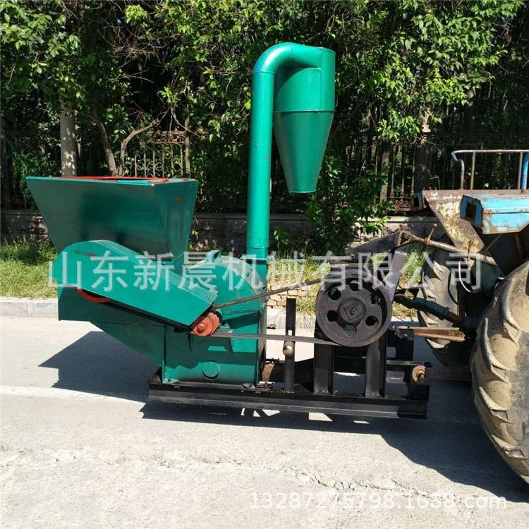 沙克龙除尘秸秆粉糠机 麦秆豆秸打粉机麦麸麸皮粉碎机