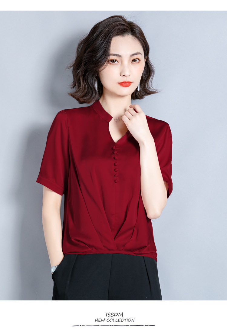 Chemisier en Mousseline de soie - Ref 3429309 Image 31