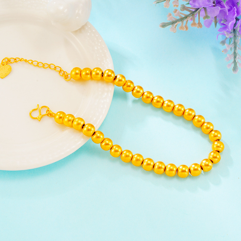 Antiguo patrimonio pulsera imitación 24K oro en línea en vivo Venta caliente joyería stand arena suministro de oro cabeza fábrica al por mayor