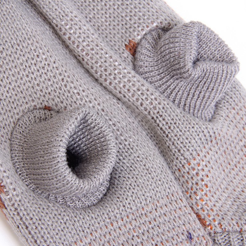 Christmas Reindeer Maple Leaf Snowflake Holiday Pet Clothes Turtleneck Knitted Sweater Dog Cat Clothing Winter Coat_voghion.com