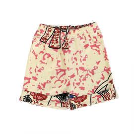 夏季新款儿童短裤 宝宝多色可选优质棉透气四角裤 欧美风印花童裤