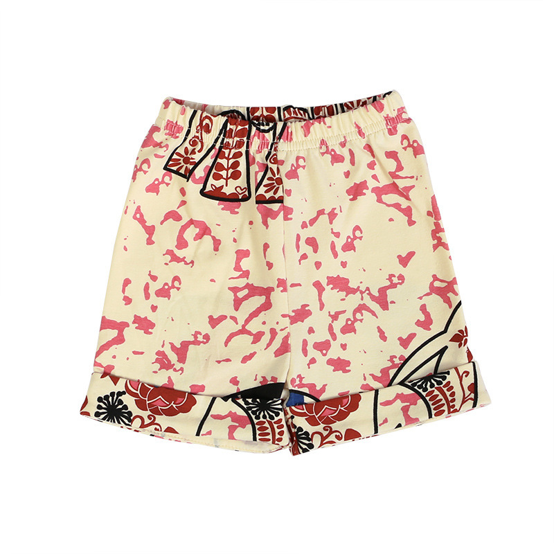 Summer new children's shorts baby multi-color optional high quality cotton breathable boxer shorts European and American style printed children's pants