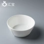 四角陶瓷韩式360ml白瓷碗
