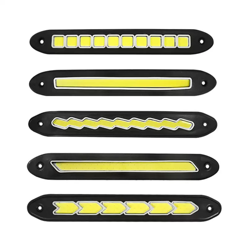 新辉 汽车硅胶可弯曲COB日行灯 LED汽车日间行车灯通用型厂家直销