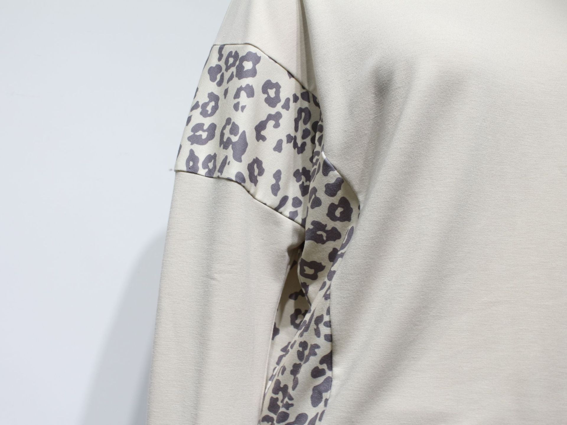 comfort tie-dye printing leopard print home suit  NSHZ37920