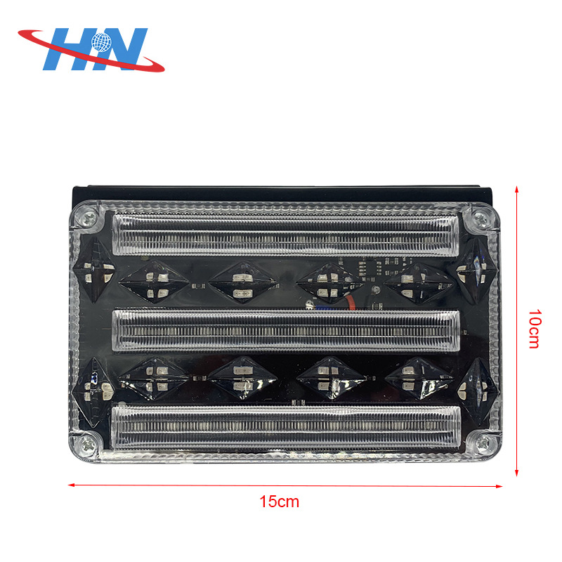 Luz lateral impermeable multifuncional de la anchura de la luz del punto culminante del semi-remolque del camión 24V