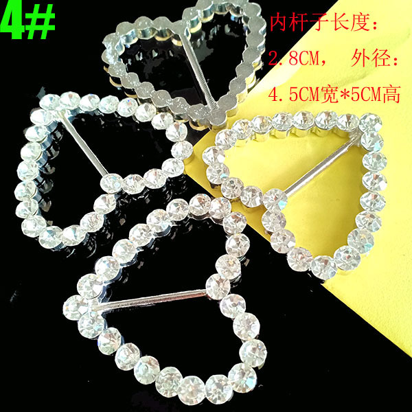 Rhinestone Button Waist buckle high-grade white Rhinestone Ellipse Metal Eight decorate Belt buckle Silk scarf button