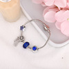 Bracelet, blue marine accessory, beads, jewelry, wholesale