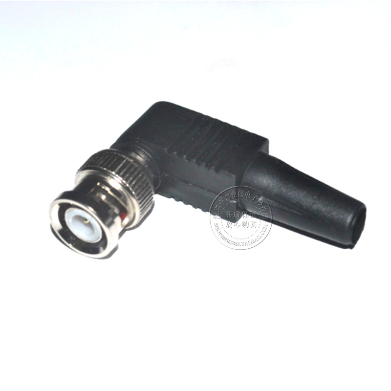 监控配件全铜芯弯头90度视频头BNC头Q9头