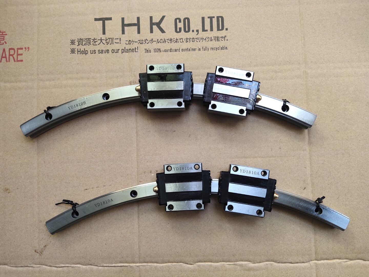 THK直线导轨THK滑块 HCR35A+60/1300R HCR45A+60/800R