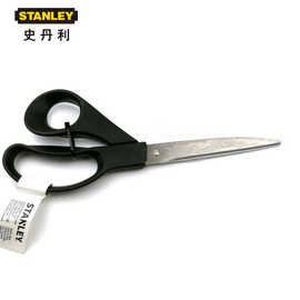 美国史丹利STANLEY不锈钢弯柄剪刀家用剪子STHT14109-23方便小巧