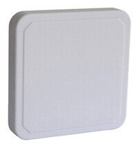 6DBi 超高频RFID圆极化防水防雷设计外置平板天线正面