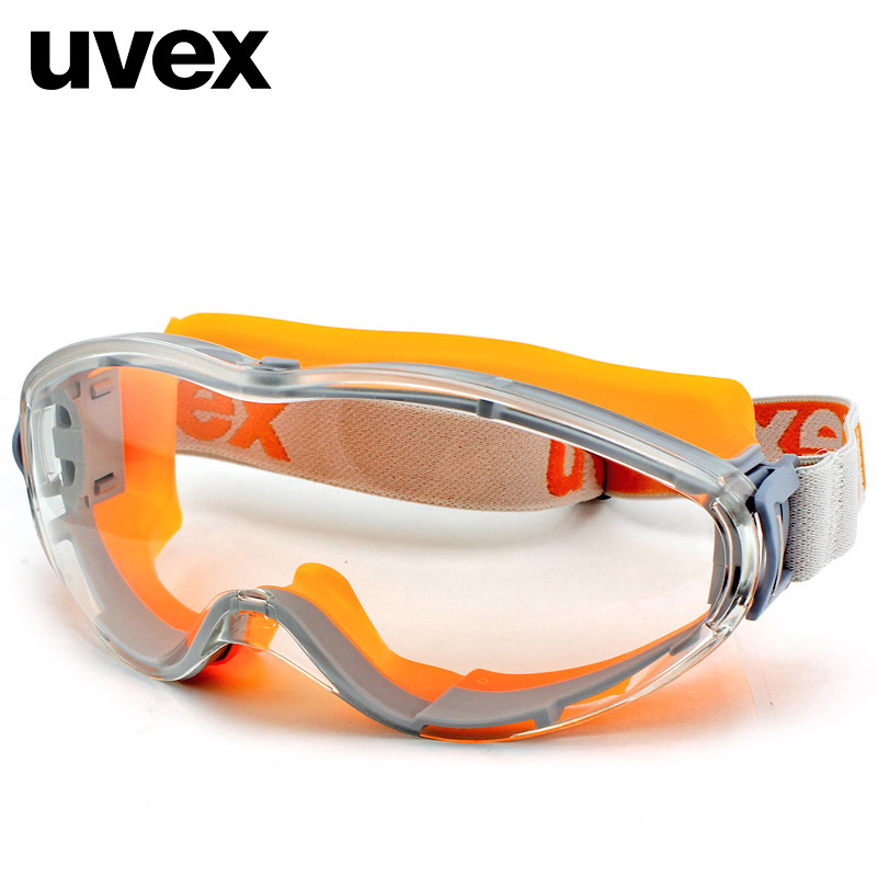 UVEX优唯斯9002245防护眼镜 防刮擦 防雾 防冲击 实验室男女