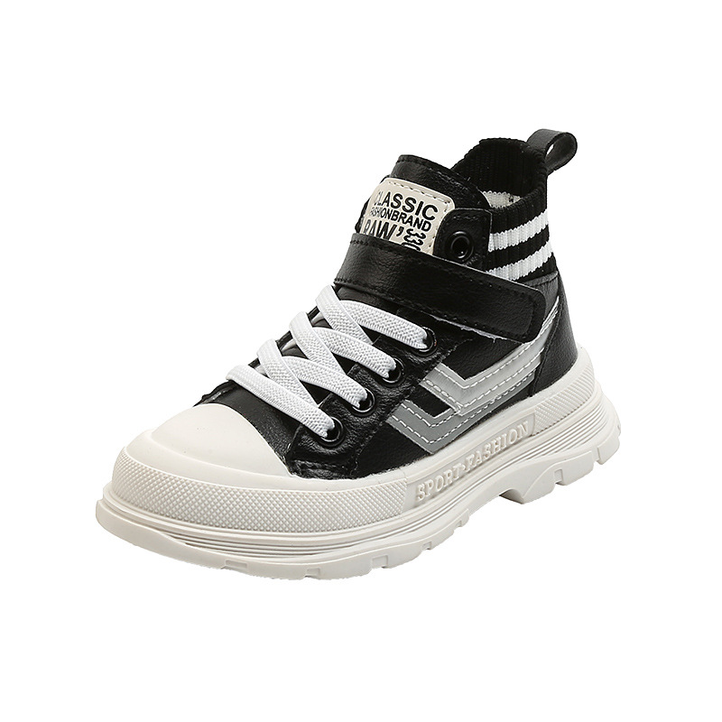 2023 herbst/Winter Neue Koreanische Mode kinder Schuhe kinder Martin Stiefel Mädchen Mid Top Kurze Stiefel kinder_voghion.com