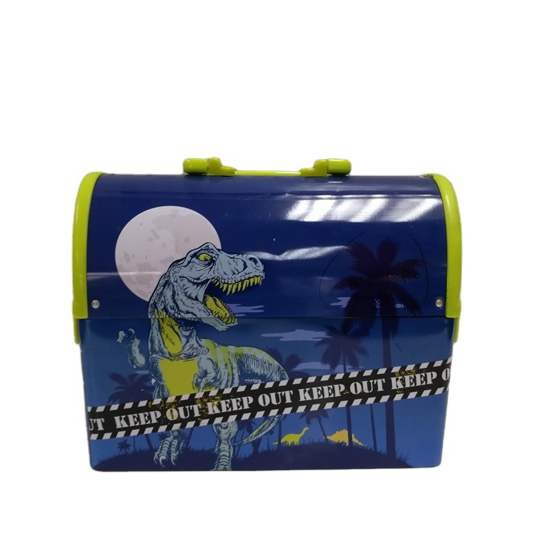 Caja de Hojalata con Asa para Juguetes de Hojalata con Asa para Juguetes Infantil