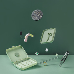 磁吸針線盒套裝家用裝針線收納包學生宿舍小型手縫針線縫韌活工具