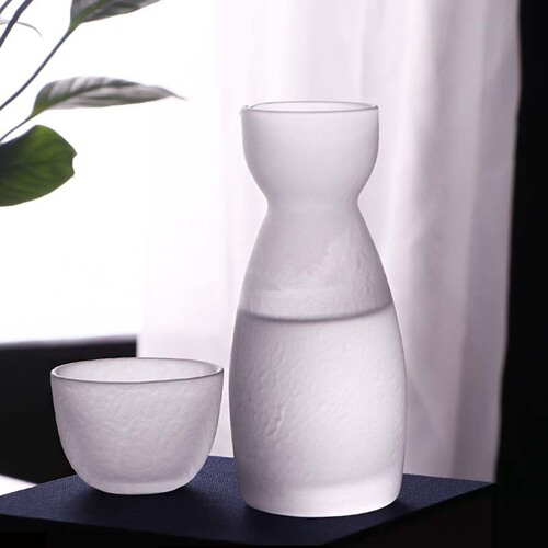Japanese sake jug set white wine dispenser glass small wine cup one cup wine warmer eagle beak wine jug wine utensils