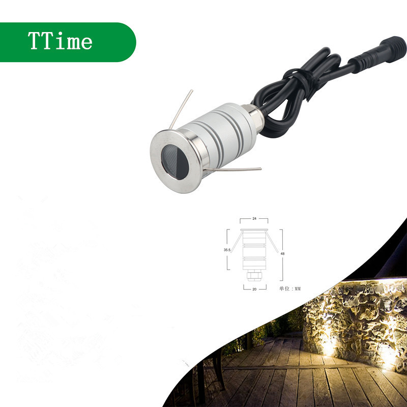 厂家直销工程款聚光地埋灯30度角半月形防眩光设计不锈钢质保三年|ru