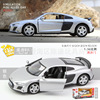 Audi, genuine alloy car, car model, transport, jewelry, toy, scale 1:36