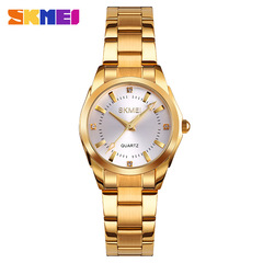 Skmei Momentally Beautiful Small Rhinestone Inlaid Creative Casual Women's Watch Fashionable Women's Waterproof Quartz Watch