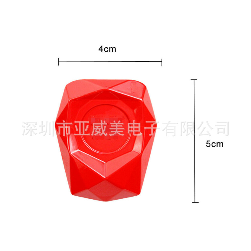 汽车一键启动按钮保护盖SUV装饰红色配件按钮启动开关保护盖