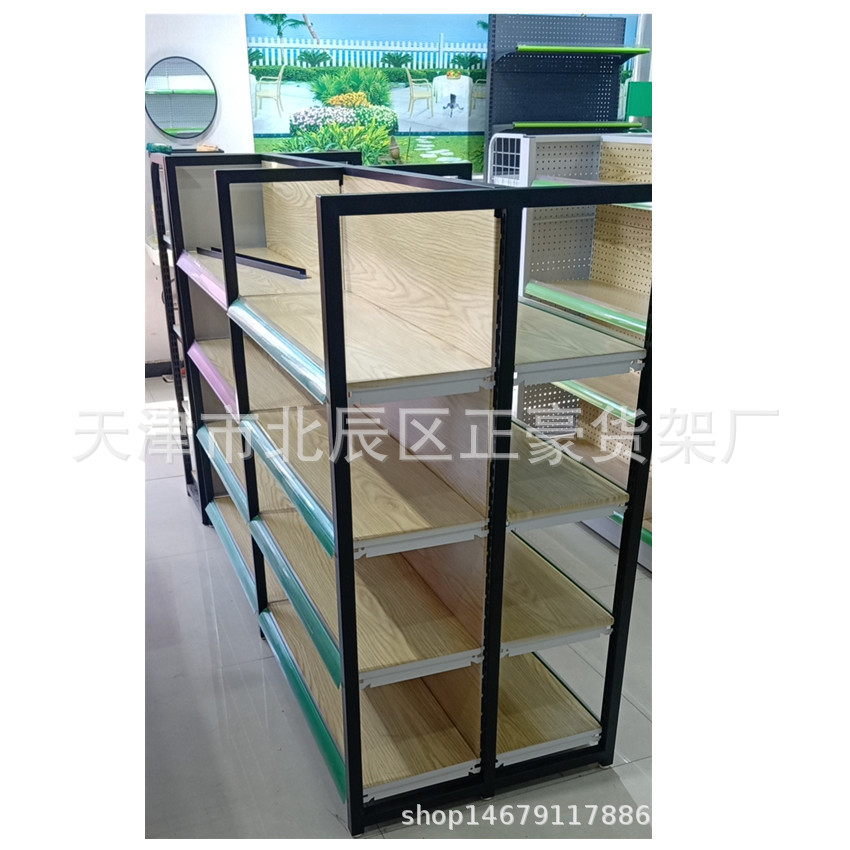 厂家批发加厚超市货架商品展示架文具店置物架母婴店单双面货架