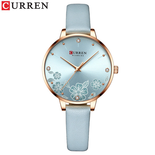 Curren/Karen 9068 Women's Watch, Waterproof Quartz Watch, Fashion Casual Strap Watch, Foreign Trade Watch