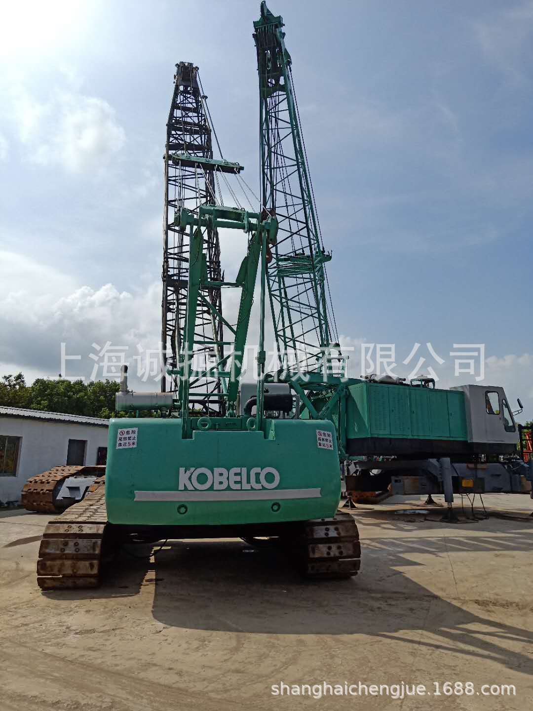 二手神钢50吨履带吊 7050履带吊