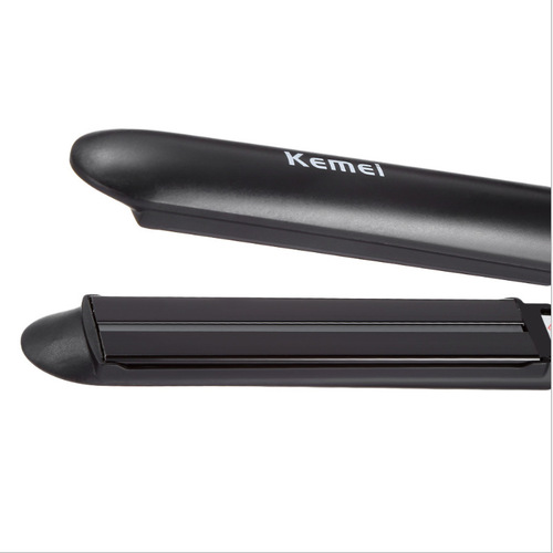 Factory direct sales Kemei KM-2219 infrared splint ion hair straightener DIY curly hair straightener hot sale