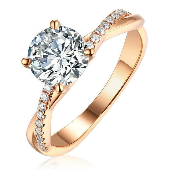 Fashionable stone inlay with zircon