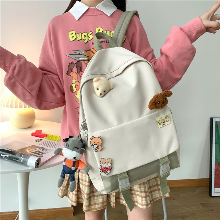 Korean Hit Color Schoolbag Wholesale display picture 75