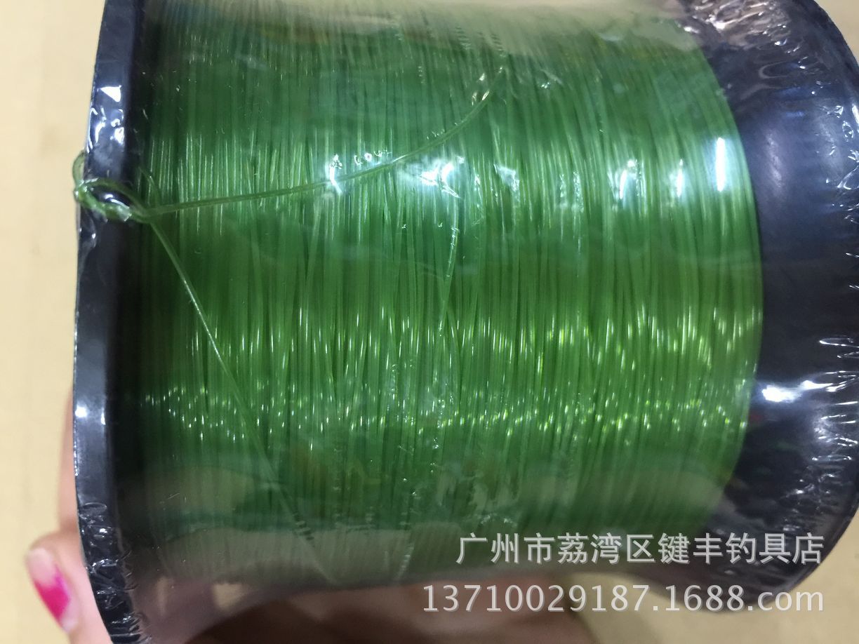 海钓点大卷线直径大号线 手钓线鱼线 绿色鱼线 鱼丝线钓鱼线批发
