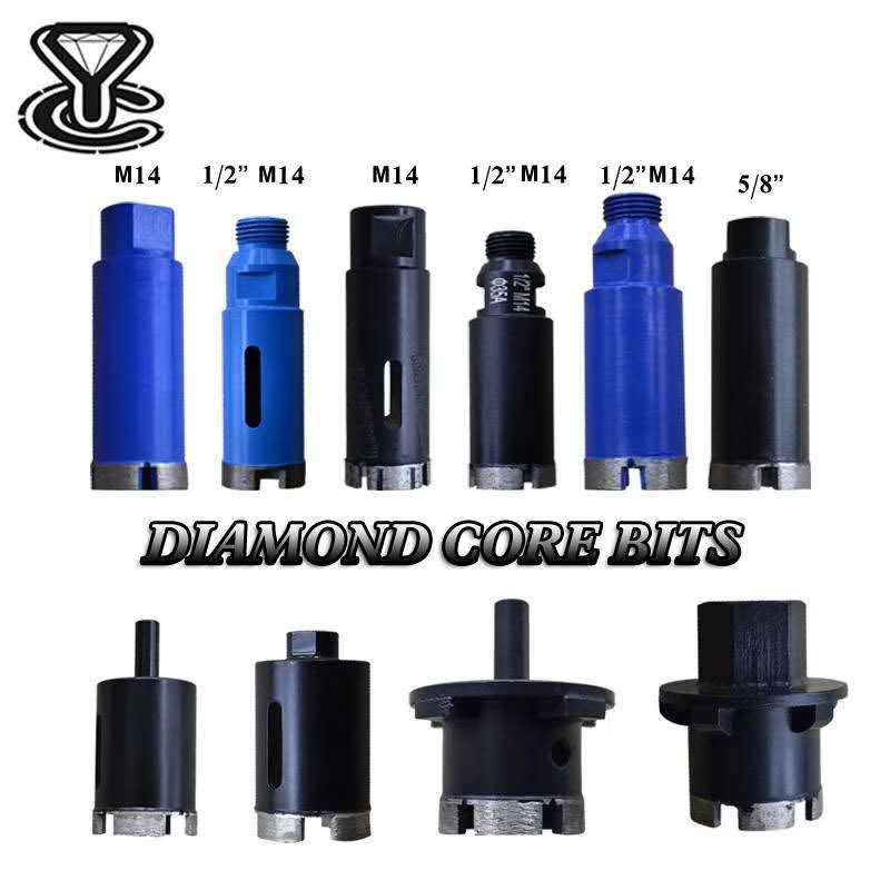 定制M14花岗岩混凝土瓷砖大理石开孔器 1/2BSP 金刚石钻头