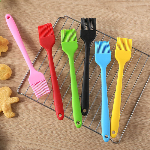 Small Silicone Brush, Silicone Oil Brush, Spice Brush, All-in-One Oil Brush, No Shedding BBQ Brush, Baking Tool