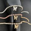 Yichen Cross -border single butterfly bracelet Fashionable diamond claw claw claw chain diamond bracelet animal
